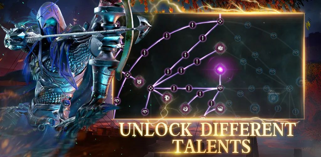 Raziel Dungeon Arena - вступайте в бой и улучшайте сразу нескольких персонажей