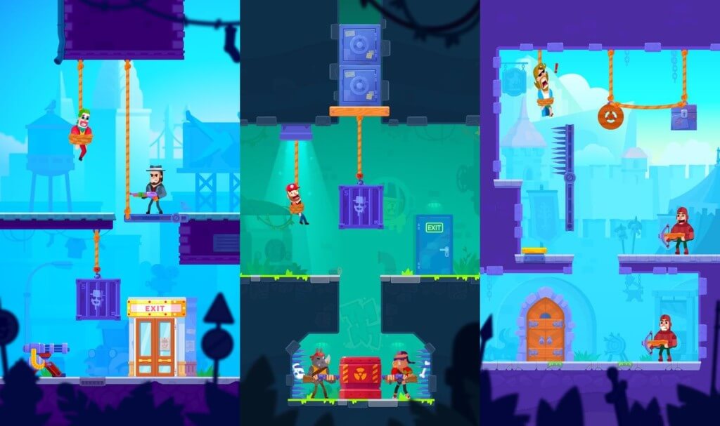 Решайте увлекательные головоломки в игре Save the Masters