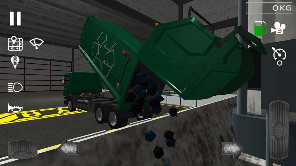 Trash Truck Simulator - чем отличается вождение мусоровоза?