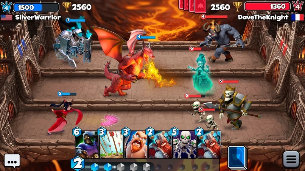 Castle Crush - выбирайте из различных типов юнитов