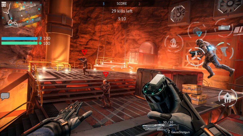 Клановая система в игре Infinity Ops