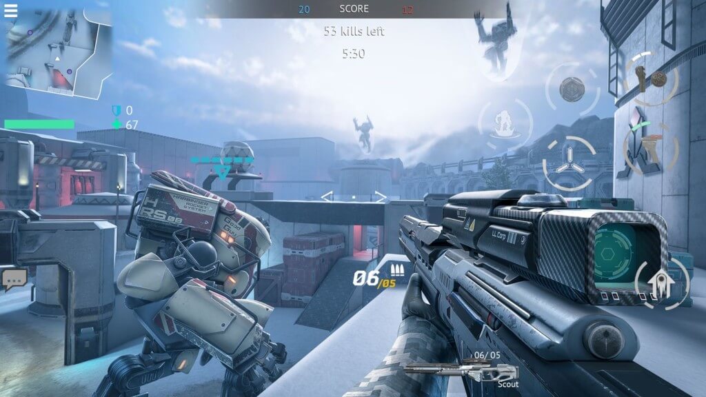 Несколько режимов игры в Infinity Ops