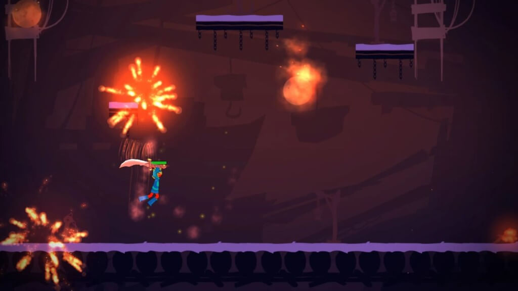 Пройдите все уровни в игре Stickman Exile Hero