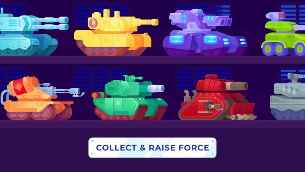 Различные режимы игры в Tank Stars 2