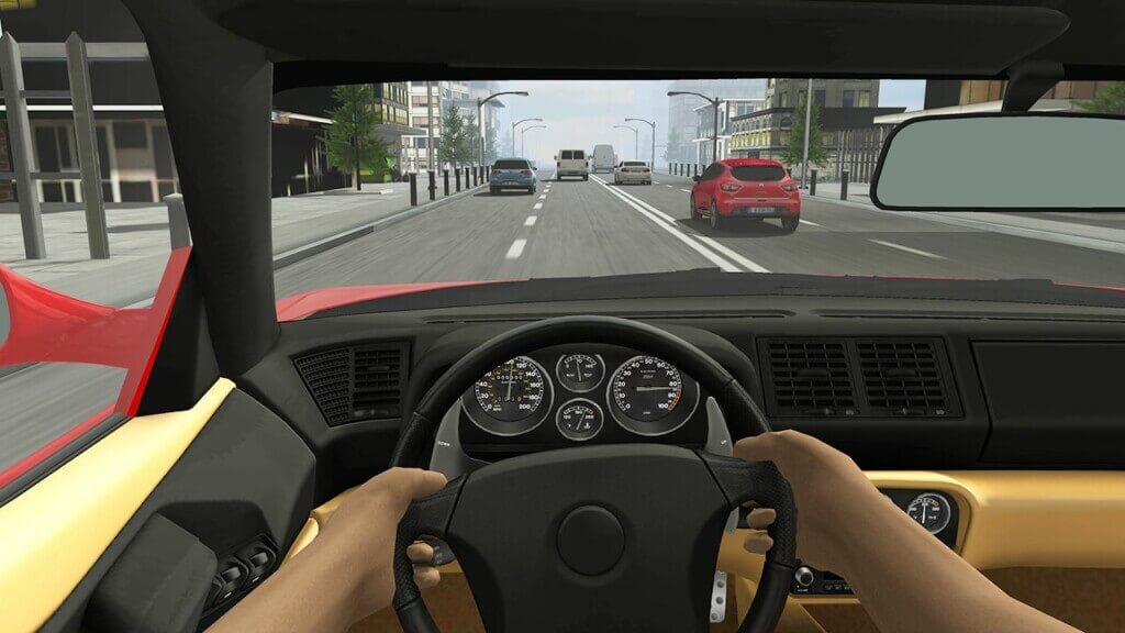 Графика и звук в игре Racing in Car 2