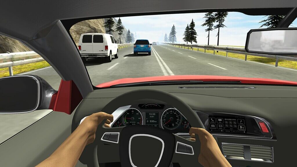Развивайте свои навыки вождения в игре Racing in Car 2