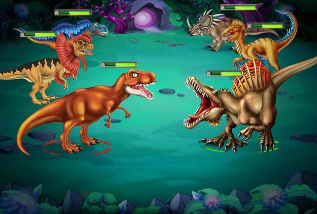 Подробнее об игре Dino Battle