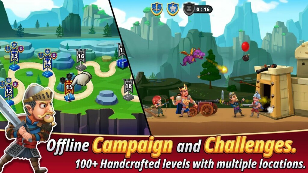 Epic Brawl - захватывающая кампания и захватывающий мультиплеер