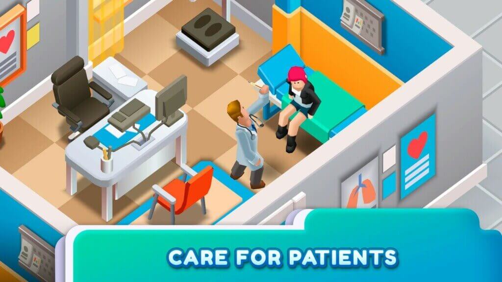 Hospital Empire Tycoon - развивайте больницу