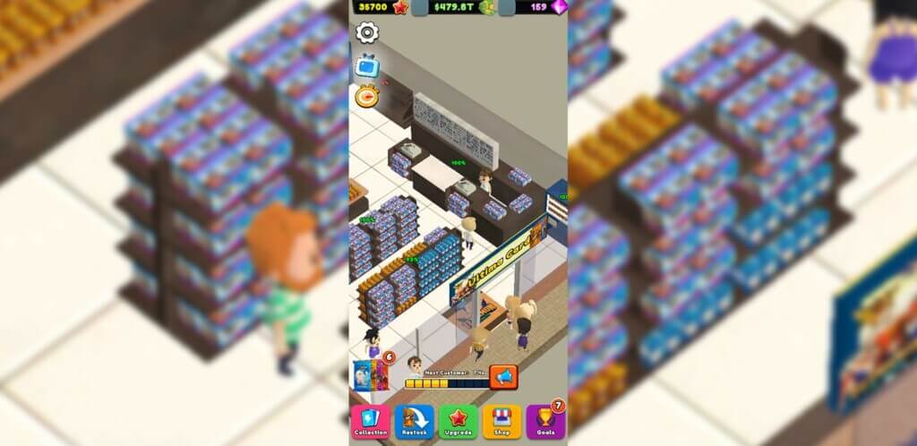 Собирайте эпических героев в игре Idle Card Shop Tycoon Game