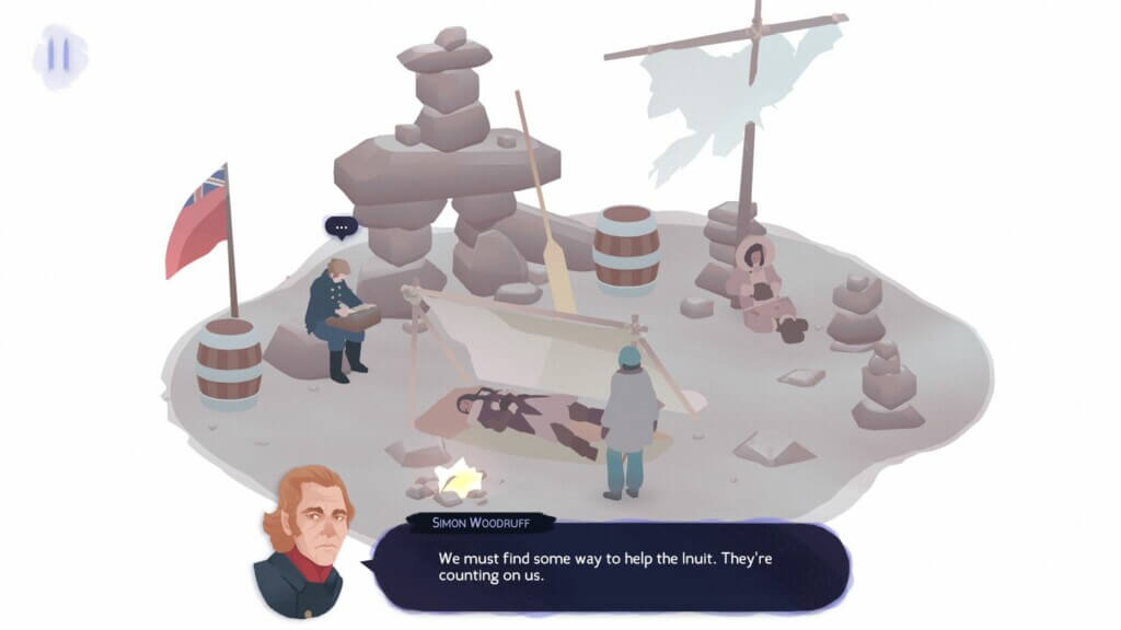 Про сюжет в игре Inua - A Story in Ice and Time
