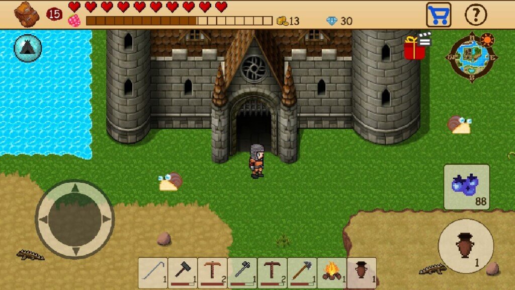 Выживайте в игре Survival RPG