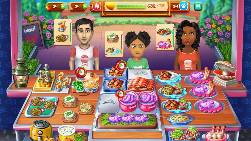Развивайте питомник для животных в игре Cook Off: Pet Rescue