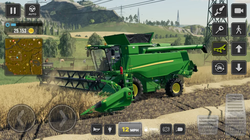 Сажайте, выращивайте, собирайте урожай в игре Farmer Simulator Tractor 2022