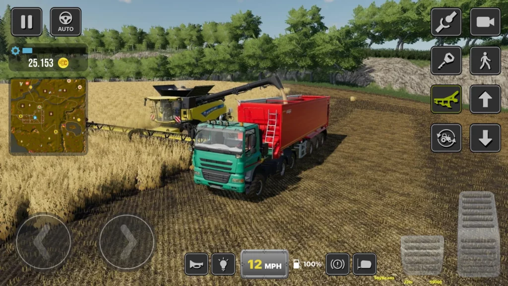 Моделирование фермерства в игре Farmer Simulator Tractor 2022