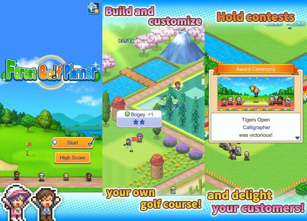 Forest Golf Planner - восстановите свой гольф-клуб