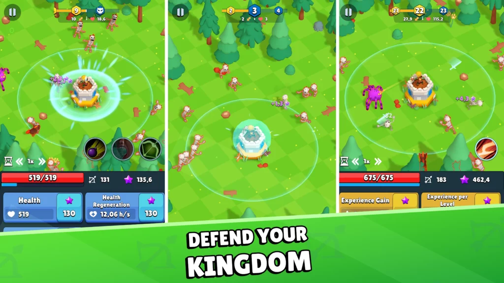 Idle Archer - захватывающий и простой геймплей в жанре Tower Defense