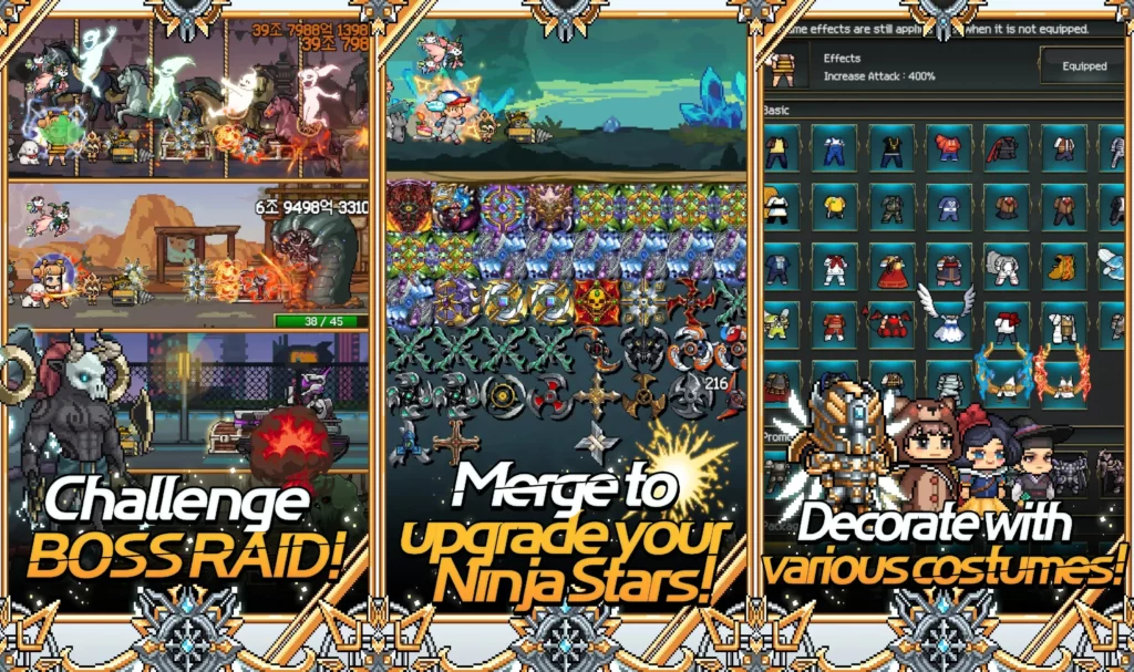 Призыв питомцев в игре Merge Ninja Star 2