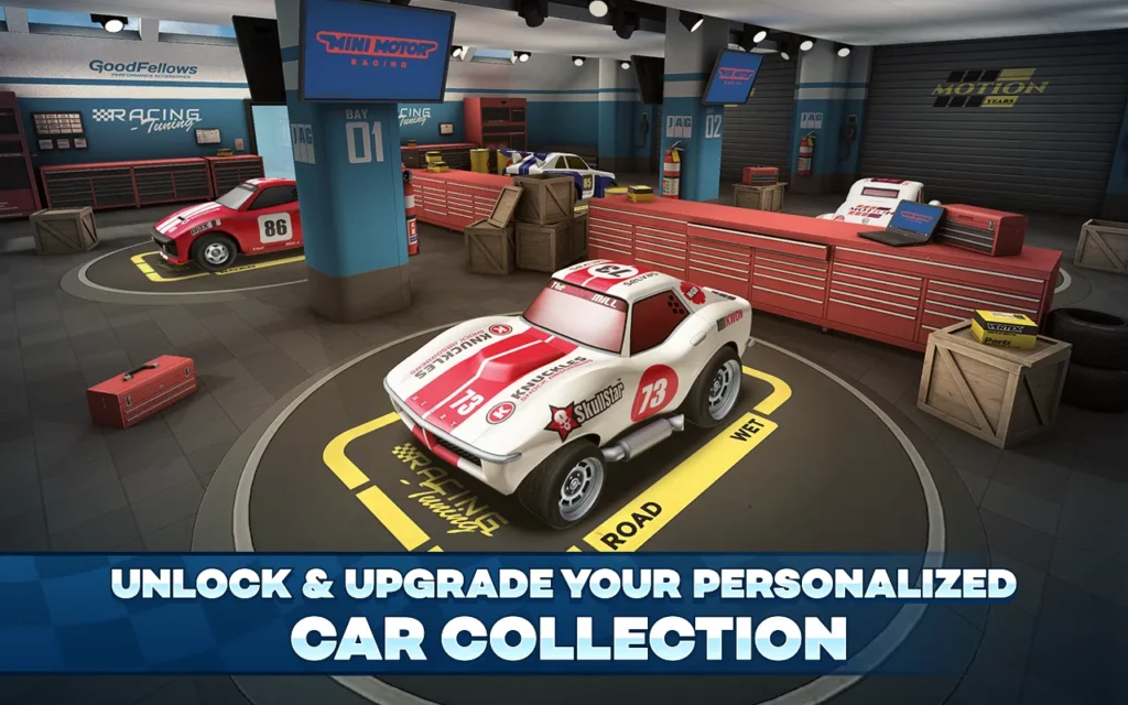 Mini Motor Racing 2 - используйте стратегию, чтобы побеждать в гонках