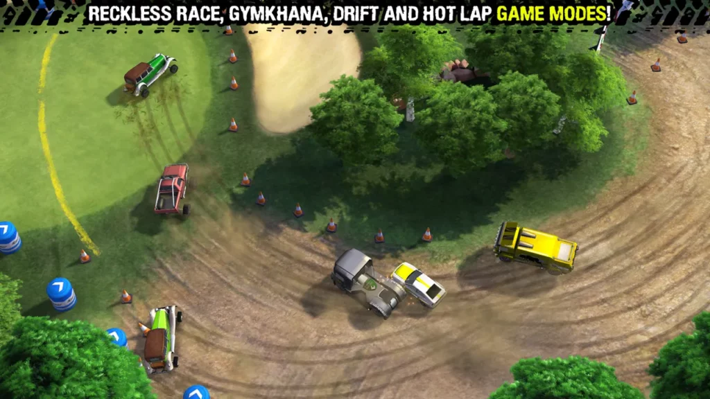 Механика игры Reckless Racing 3