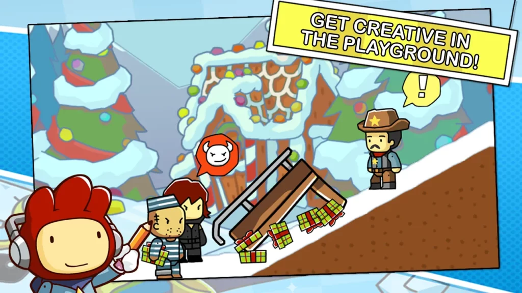 Механика игры Scribblenauts Remix