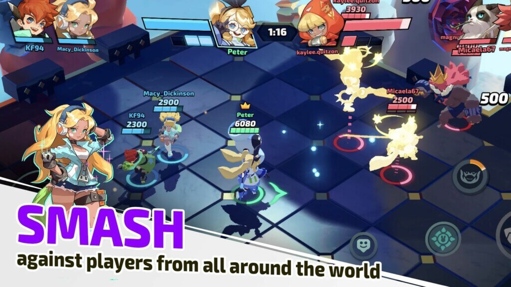 Подробнее об игре SMASH LEGENDS