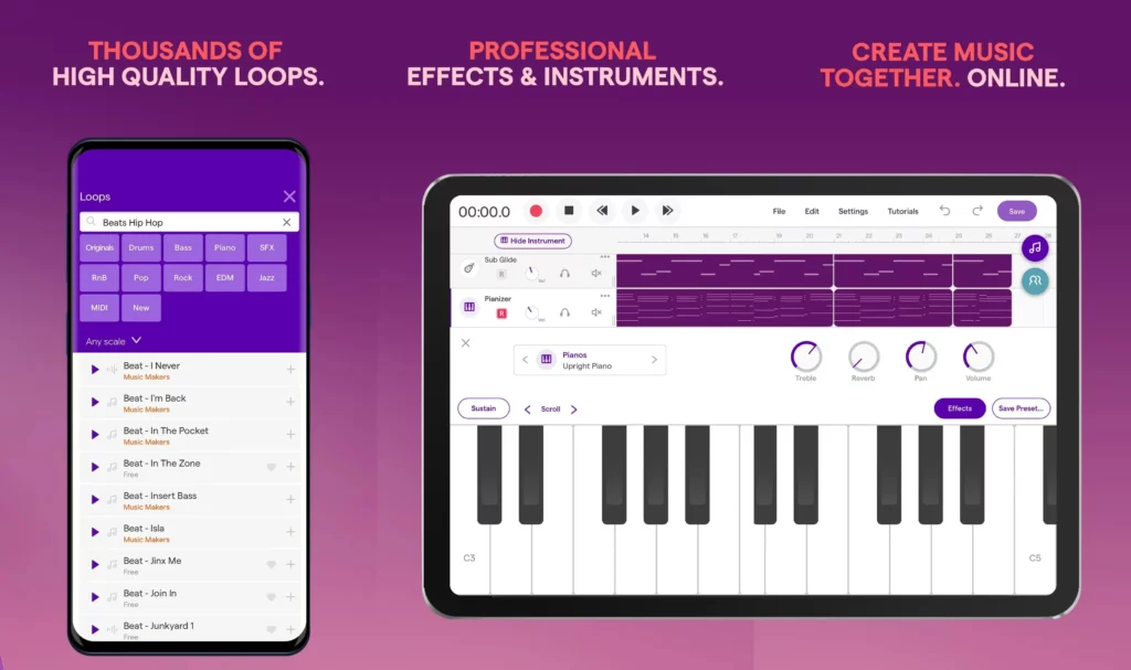 Для чего нужно приложение Soundtrap Studio