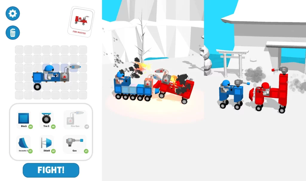 Продемонстрируйте свои инженерные таланты в игре Truck Wars