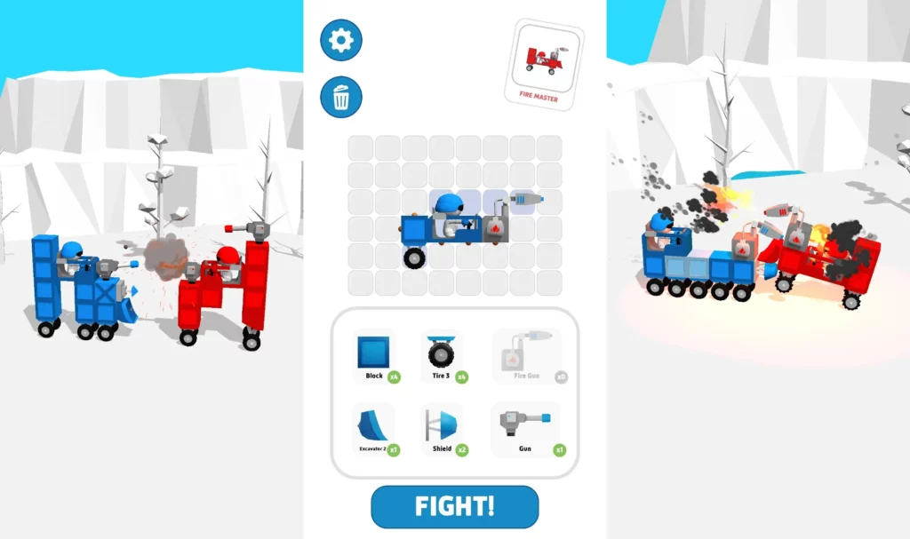 Графика и звук в игре Truck Wars