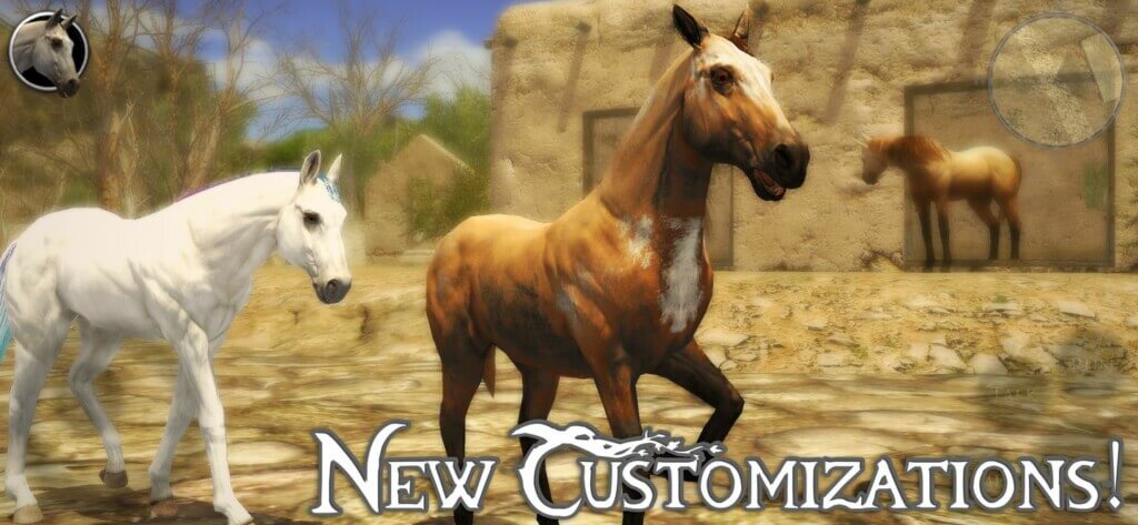 Огромный открытый мир в игре Ultimate Horse Simulator 2