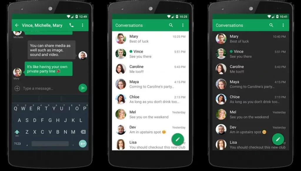 Chomp SMS – неограниченная настройка для мобильных мессенджеров
