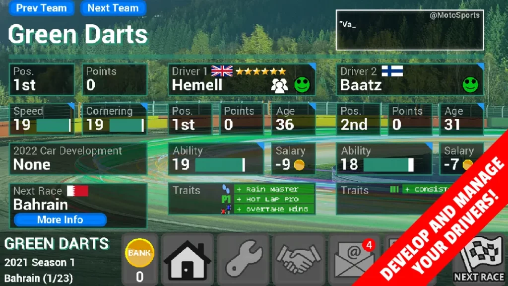 Реалистичная графика в игре FL Racing Manager 2022 Pro