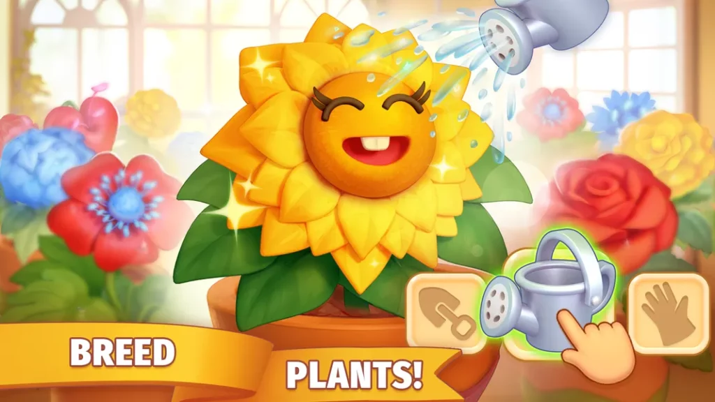 Florescence: My Bloom Garden - выполняйте интересные задания, чтобы объединить цвета