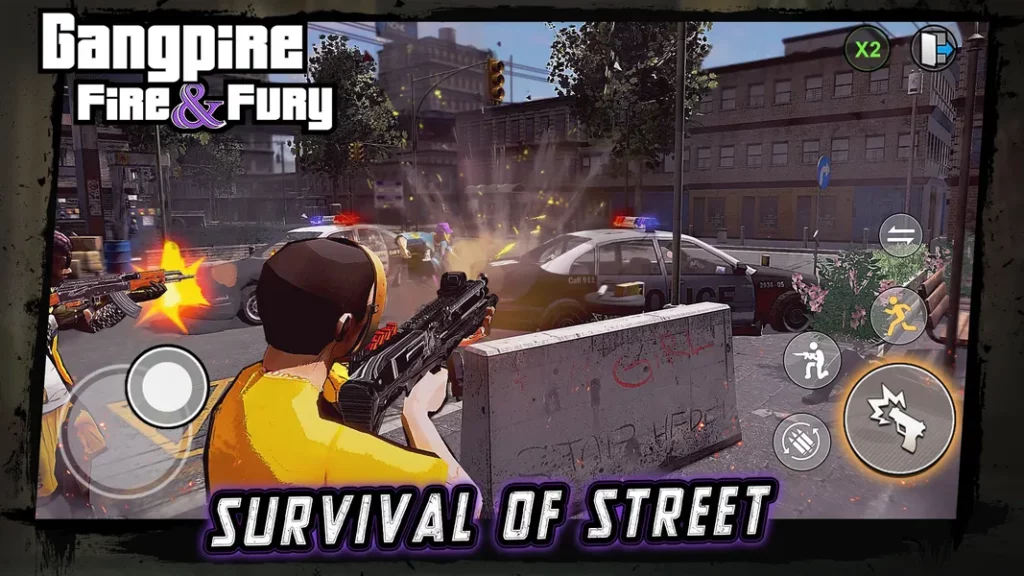 Борьба за территории в игре Gangpire: Fire & Fury