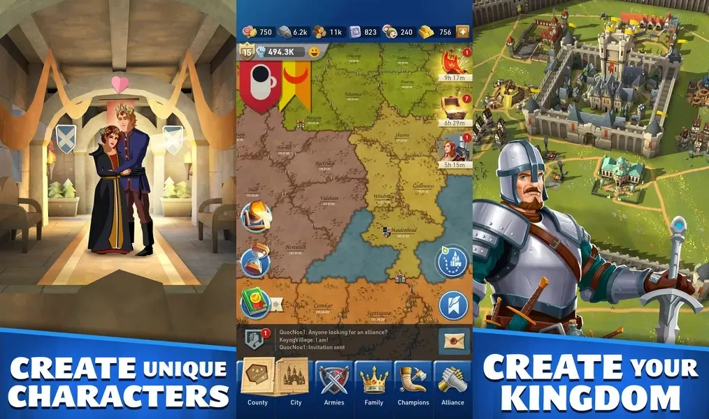 Графика и звук в игре Kingdom Maker