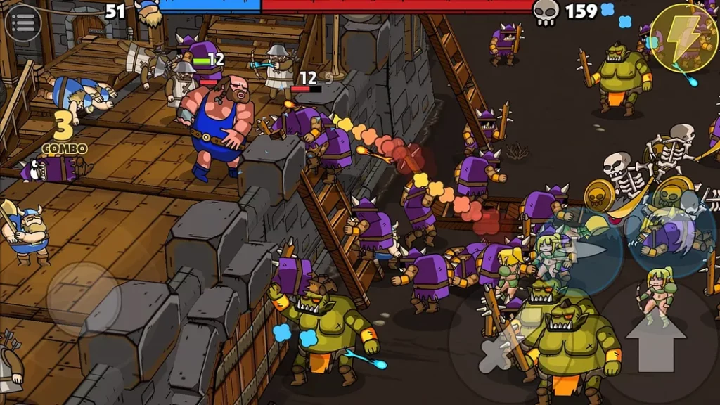 Maximus 2 - классический геймплей beat-em-up