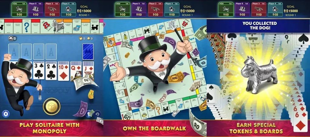Скриншот MONOPOLY Solitaire