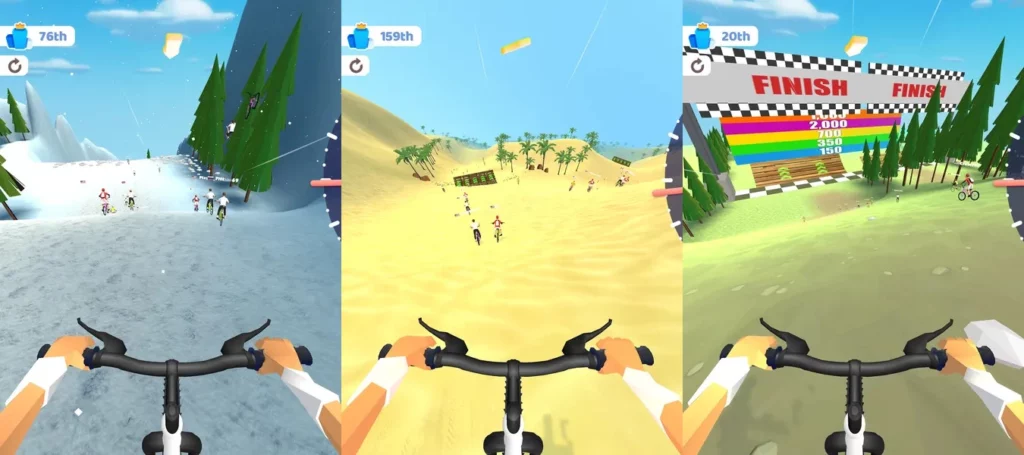 Riding Extreme 3D - участвуйте в экстремальных гонках