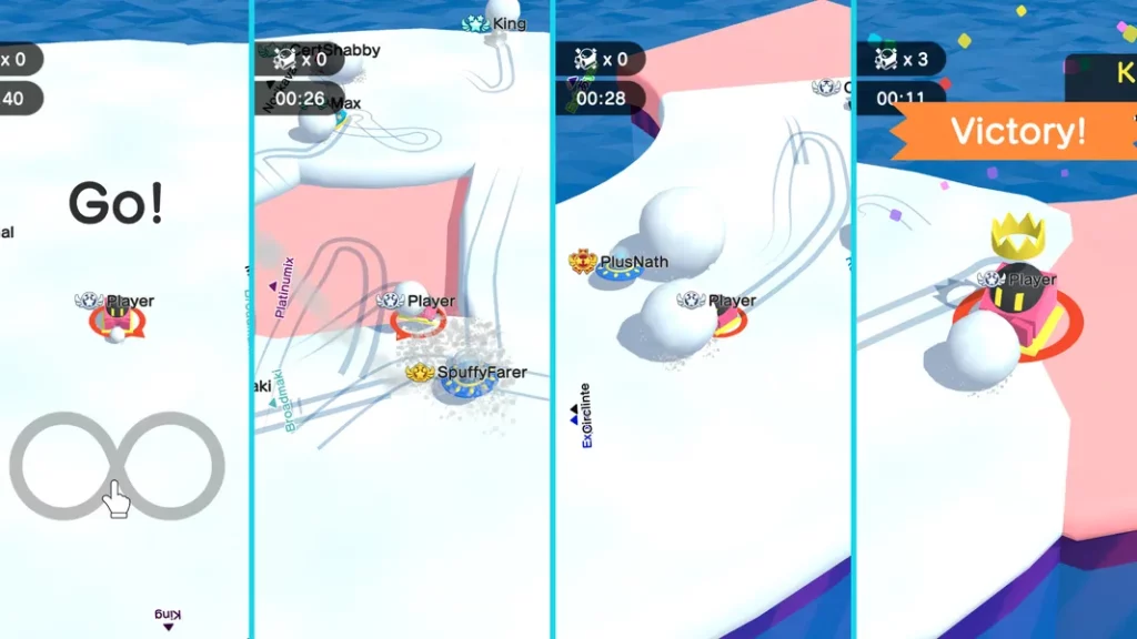 Повышение уровня и система рейтинга в игре Snowball.io