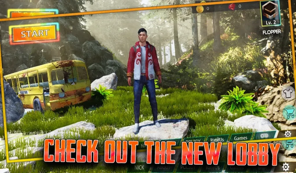 Survival: Fire Battlegrounds — оригинальная игра на выживание, позволяющая играть в автономном режиме