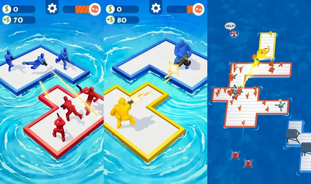 Подробнее об игре War of Rafts