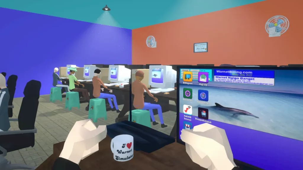 Доходы и транзакции в игре Warnet Simulator