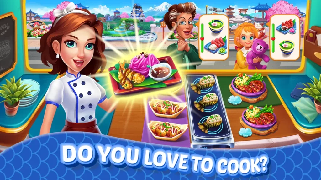 Графика и звук в игре Cooking Tour