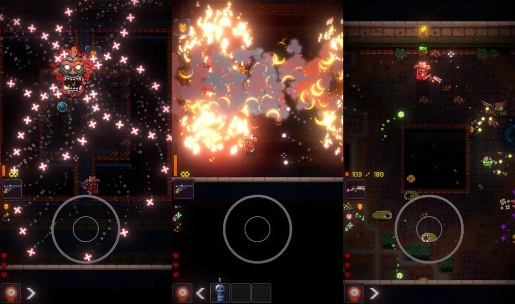 Графика и звук в игре Dungeon VS Gunner