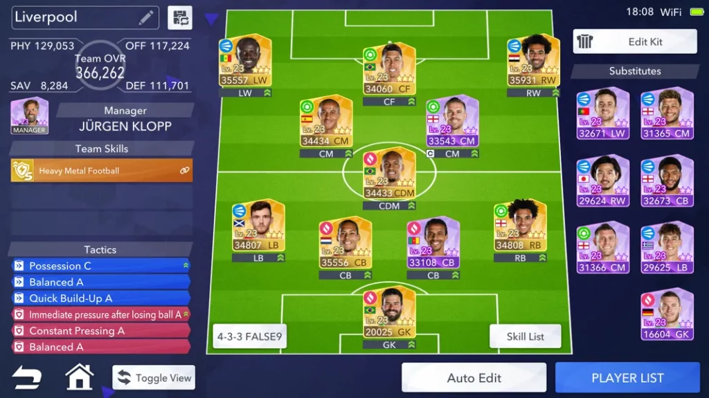 Соберите команду из лучших игроков в игре EA SPORTS Tactical Football