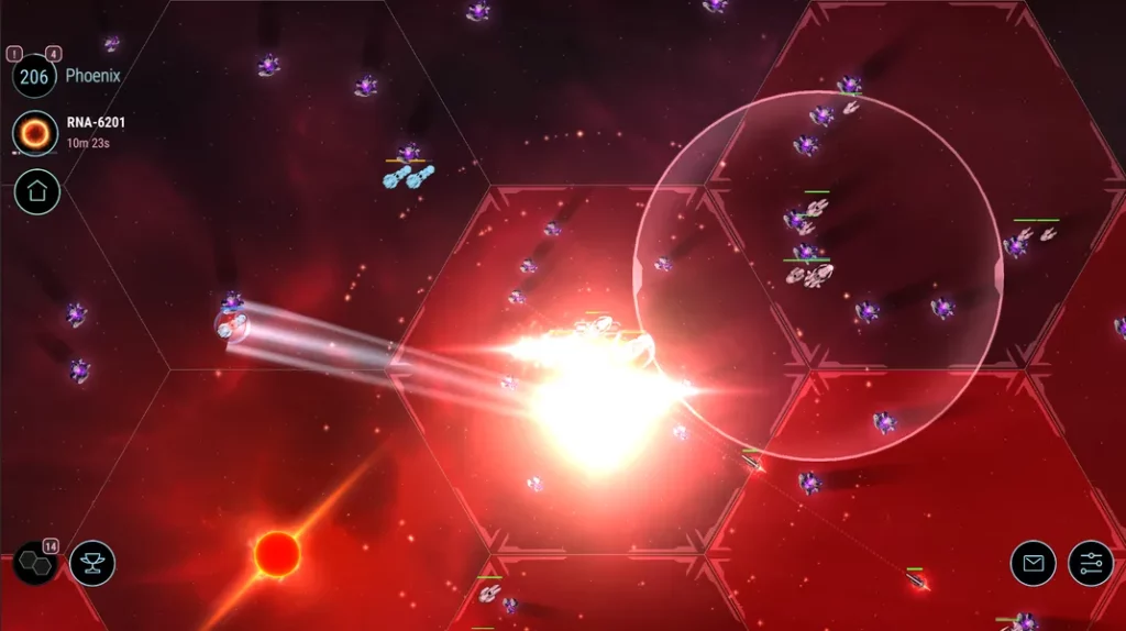 Исследуйте и колонизируйте свою галактику в игре Hades Star: DARK NEBULA