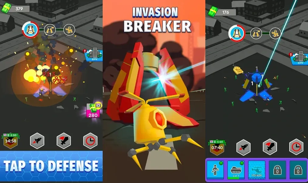 Invasion Breaker - уникальная игровая механика