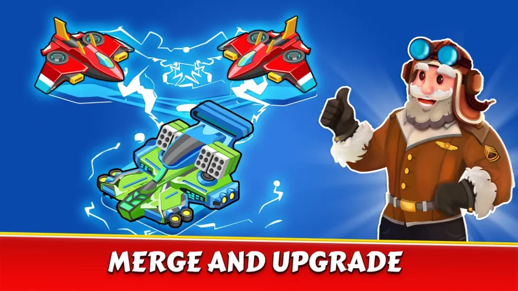 Распределите свой капитал в игре Merge Planes Empire