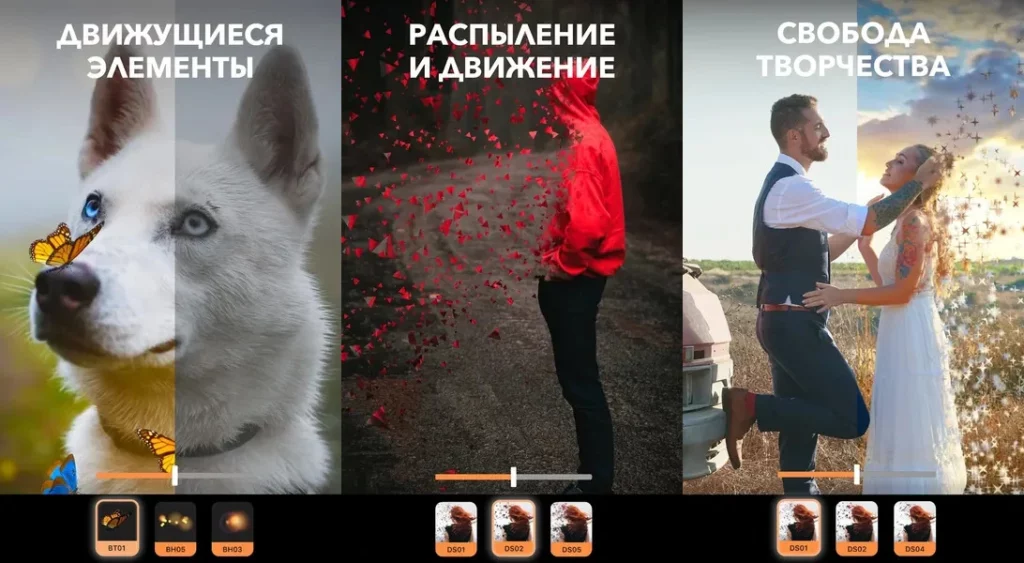 Сделайте вашу фотографию живой с помощью приложения Motionleap