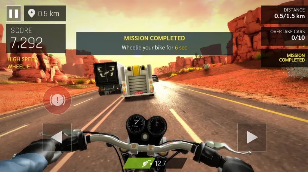 Real Moto Rider: Traffic Race - проходите захватывающие уровни